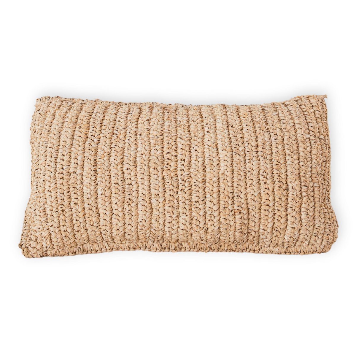 Raffia Throw Pillow 50x30 cm with Filling Decorative Cushion Sofa Pillow DALUNG