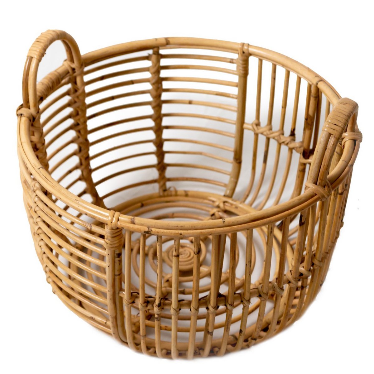 Laundry Basket | Plant Basket | Storage Basket JEMUH Made of Rattan (2 sizes)